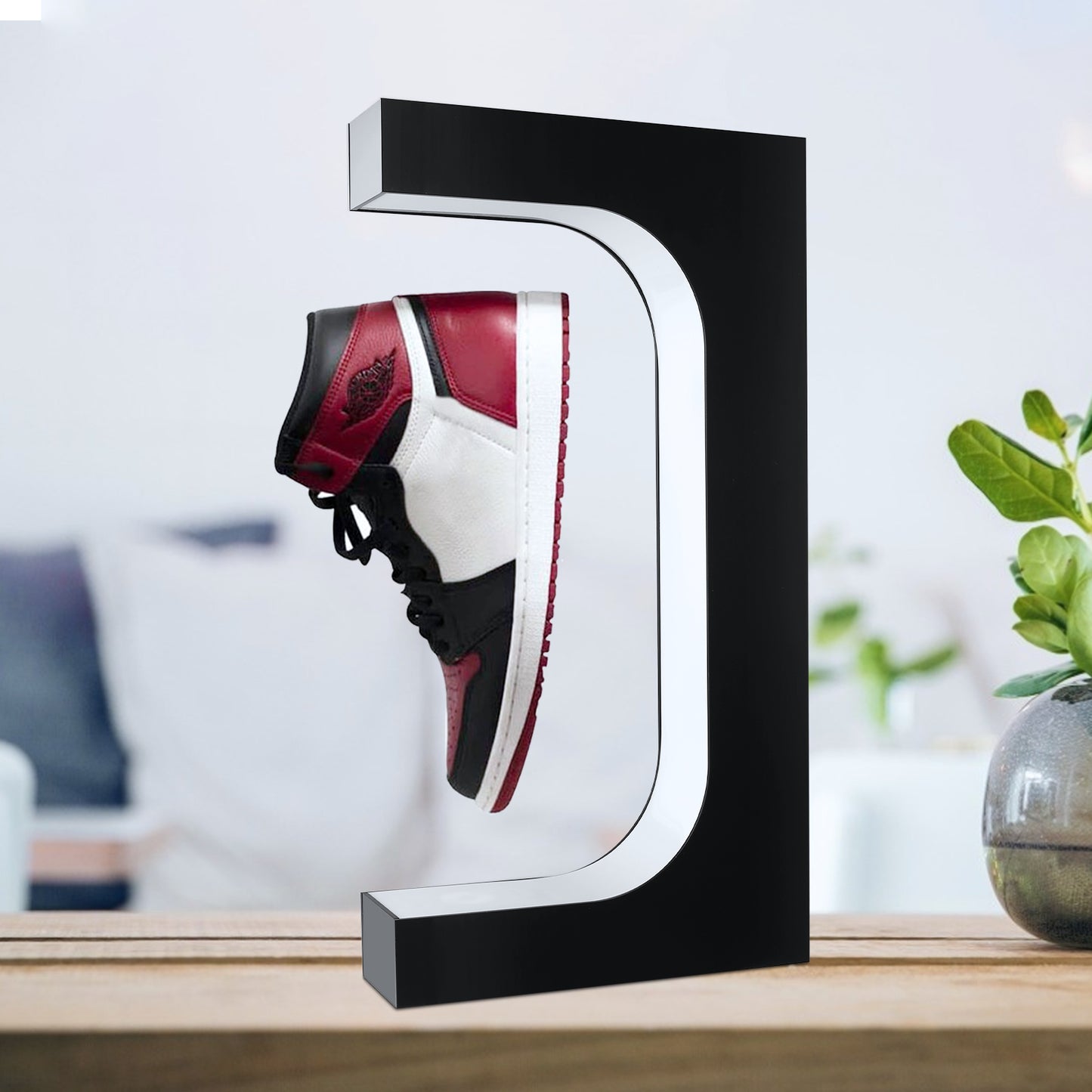 Levitating Shoe Display